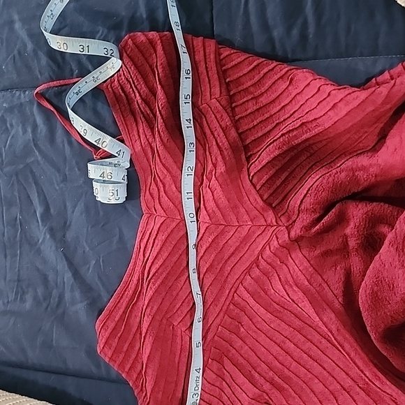 Tracy Reese Size 10 Burgundy Dress - Picture 12 of 16